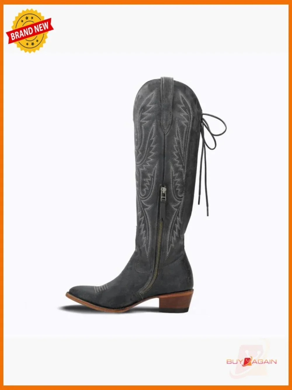 Over the Knee Cowboy Boots Women Thigh High Cowgirl Boots